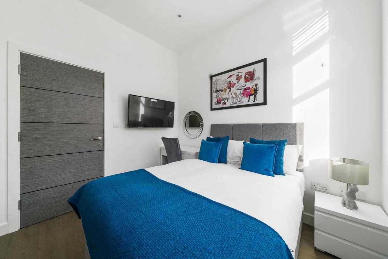 City Prime Apartments Лондон Екстериор снимка A bedroom at the hotel